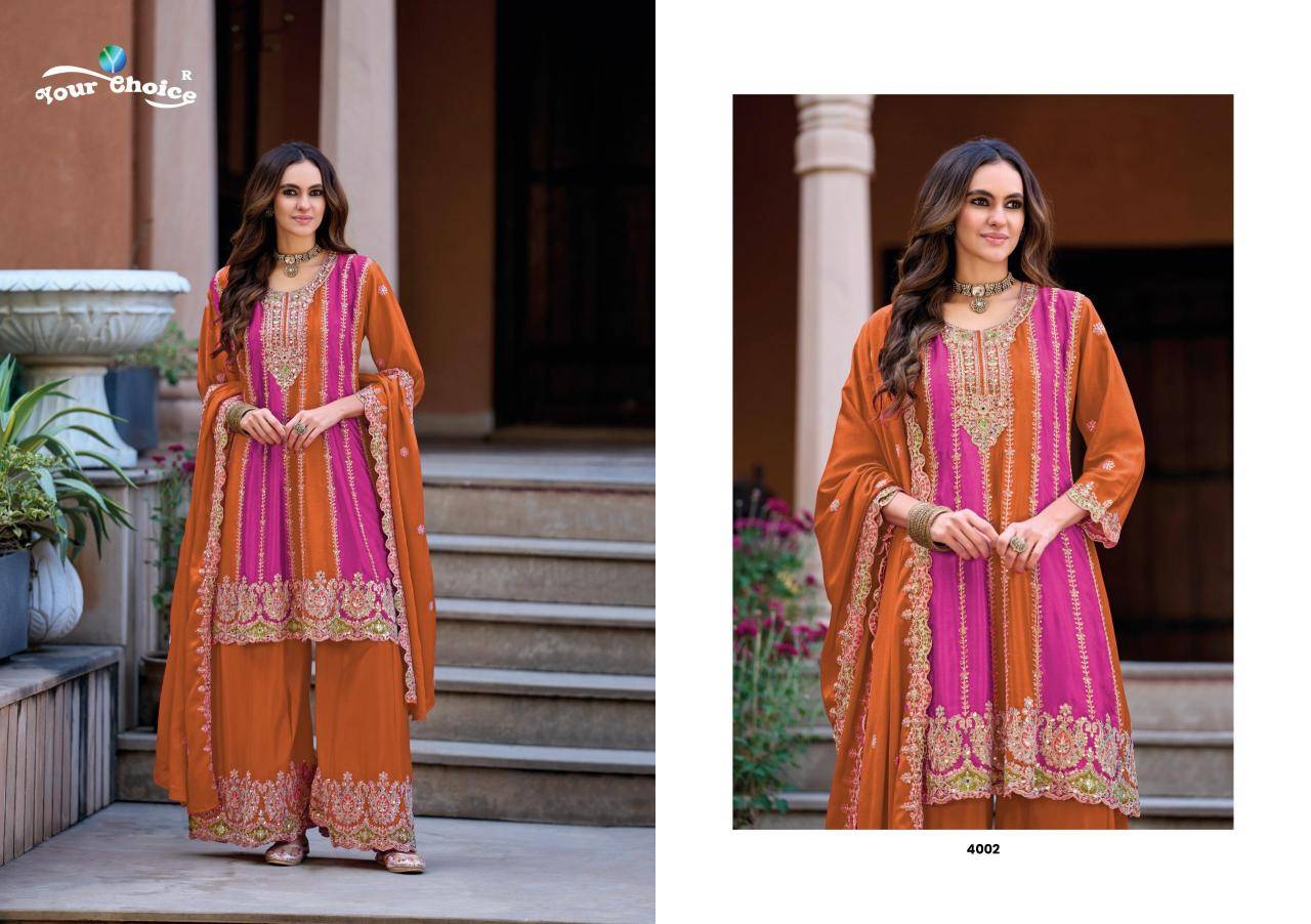 Your choice orra edit-4 salwar suits manufacturers in kolkata